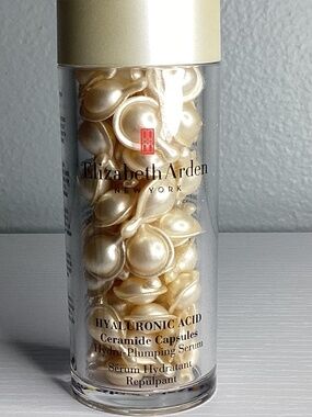 Elizabeth Arden Hyaluronic Acid Ceramide Capsules 60 Ct Hydra Plumping Serum